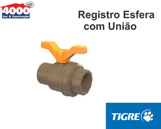 REGISTRO PVC 25 C/ UNIÃO