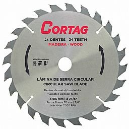 DISCO SERRA MAD 110MM 24 DENTES CORTAG