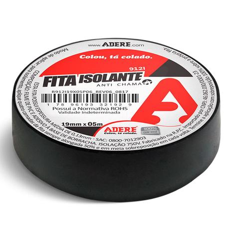 FITA ISOLANTE 5MTS ADERE